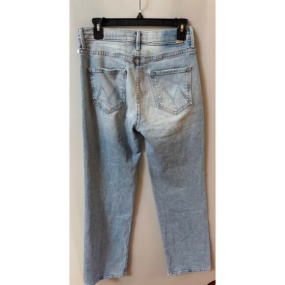 MOTHER Denim The Kick It Jeans, Size 28, Go Long Wash - Picture 6 of 10